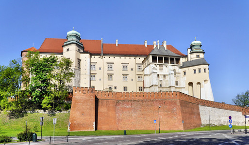 在克拉科夫的瓦维尔城堡