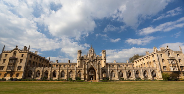 圣约翰学院。剑桥大学。英国