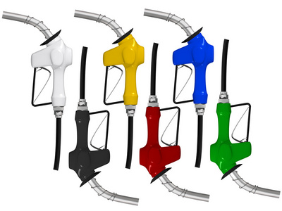 各种彩色气体泵