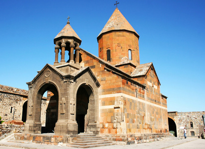 在亚美尼亚 khor virap 修道院