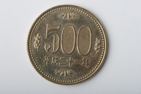 500 日本硬币