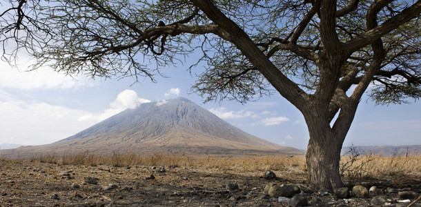 tanzani 火山，ol 伦伦，坦桑尼亚非洲