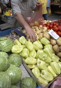 新鲜蔬菜市场