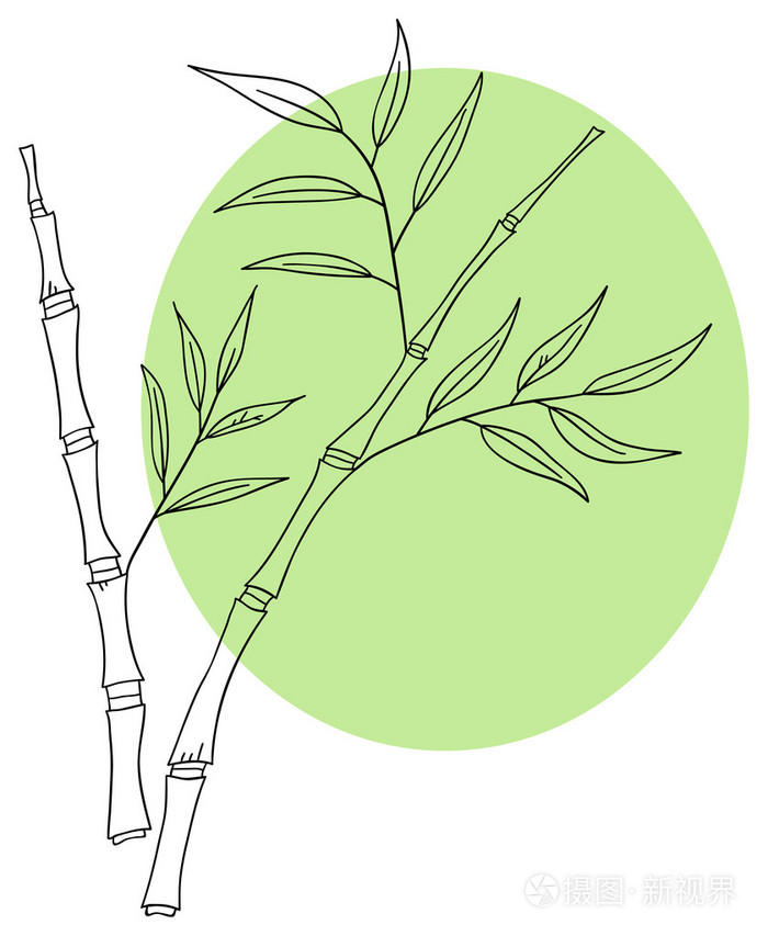 竹编插画-正版商用图片19n84y-摄图新视界