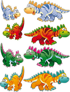 类型的恐龙图片
