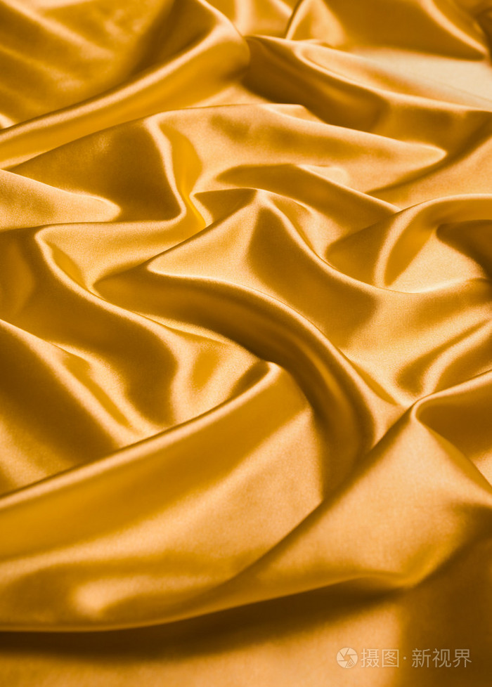 黄色丝绸背景