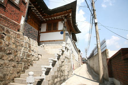 韩国北村韩屋村图片