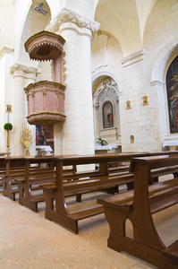 多米尼加修道院。卡瓦利诺。普利亚大区。意大利