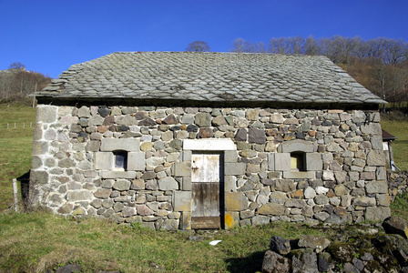 典型的农村住房