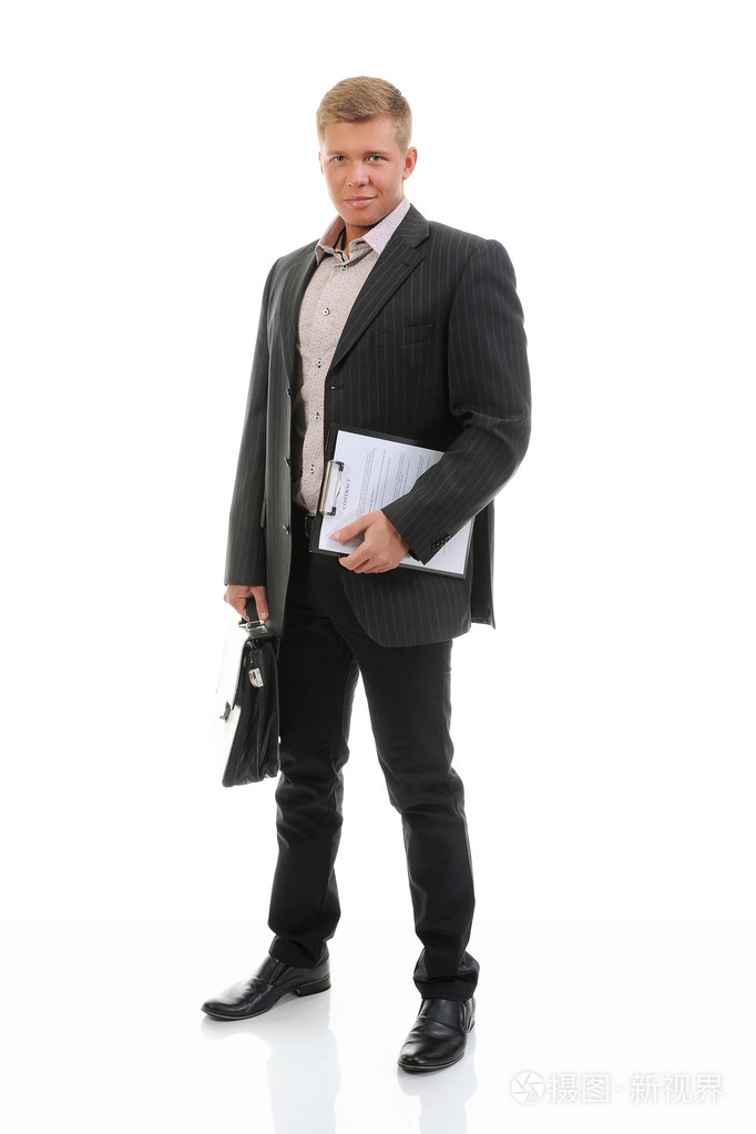 英俊的年轻商人照片-正版商用图片19nsl9-摄图新视界