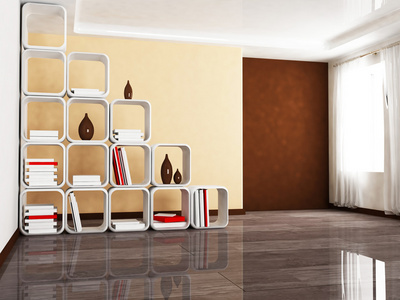 室内设计场景具有创意的屏幕照片