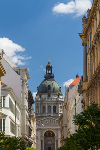 在匈牙利首都布达佩斯的圣斯蒂芬大教堂