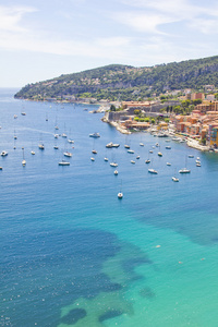 eze sur mer，法国南部