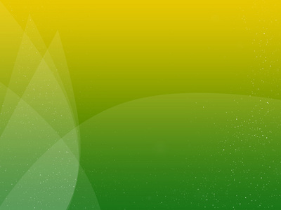 黄色绿色背景 alanyja，清洁叶片设计