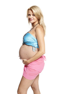 怀孕女子肖像