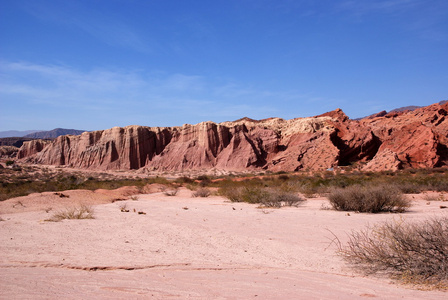 阿塔卡马沙漠峡谷，布宜诺斯艾利斯，阿根廷安第斯风景