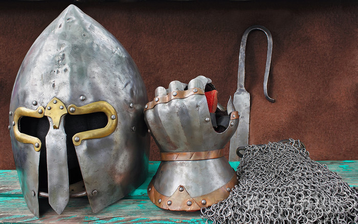 骑士的盔甲照片-正版商用图片19owwe-摄图新视界