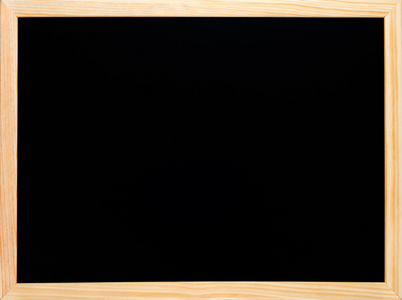 黑板长方形木黑空