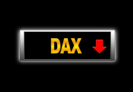 dax 指数负