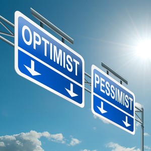 乐观主义者或悲观主义者的概念