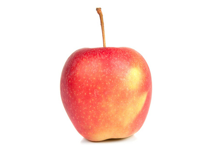 熟透的红苹果