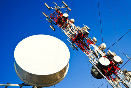 卫星大数据天线照片