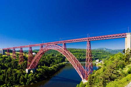 Garabit Viaduct, Cantal Dpartement, Auvergne, France