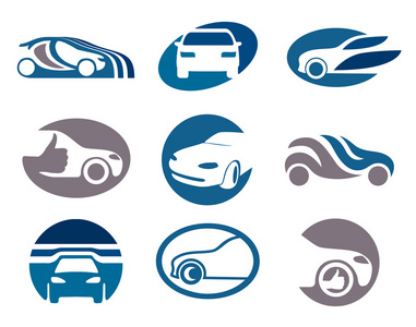 汽车抽象图logo图片