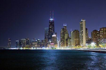 芝加哥湖岸车道图片