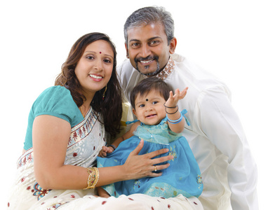印度家庭幸福