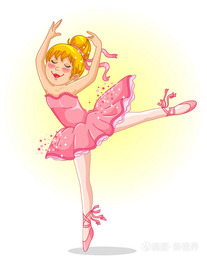 年轻的芭蕾舞演员