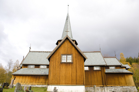 挪威 hedal stavkirke