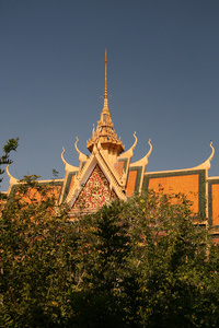 银阁寺，金边柬埔寨