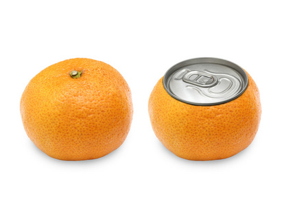 两个橘