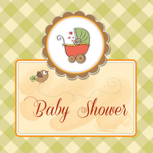 婴儿车与微妙婴儿洗澡卡
