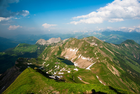 山全景从 brienzer rothorn