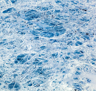 冰漂浮在北冰洋上的工作表