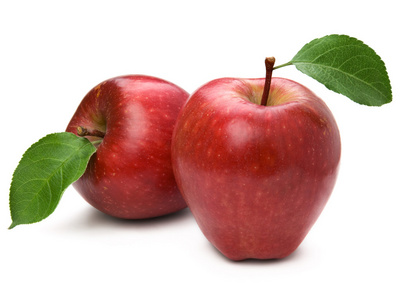 熟透的苹果水果特写