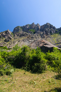 山高原，克里米亚 乌克兰