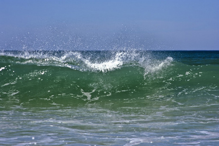 令人难以置信的海洋波