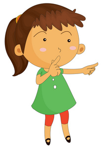 卡通悄悄话图片-卡通悄悄话素材-卡通悄悄话插画-摄图新视界