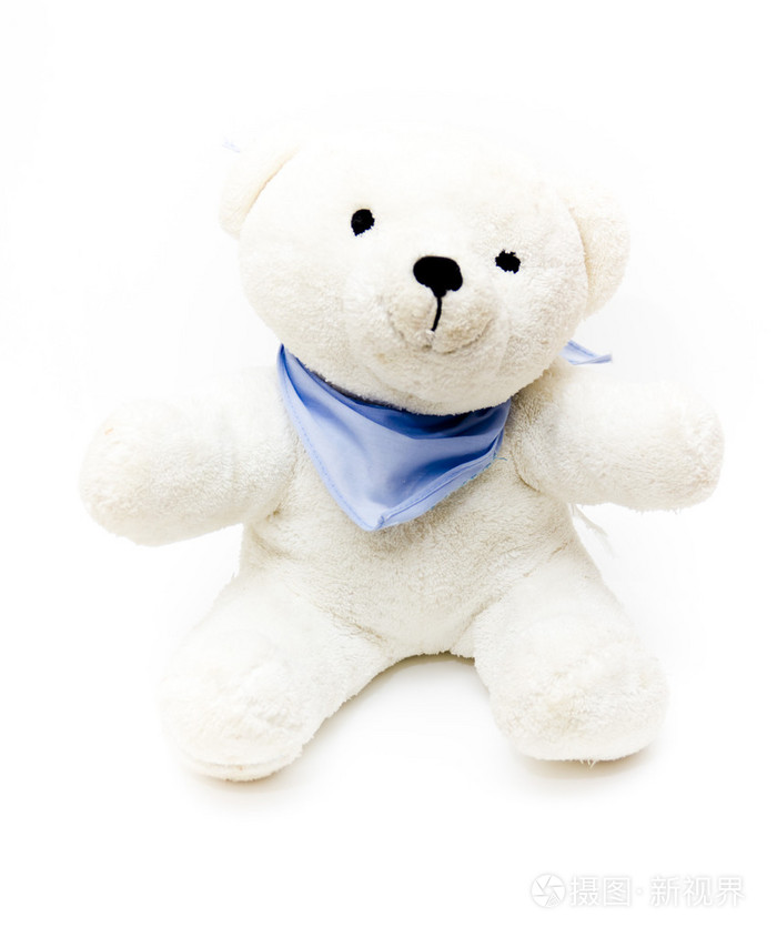白色泰迪熊