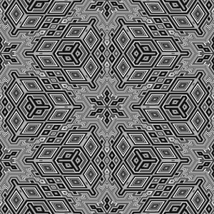 灰色几何抽象