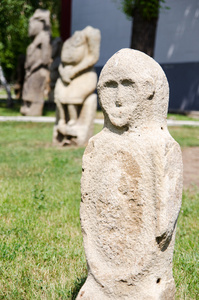石波罗维茨人雕塑公园博物馆的卢甘斯克乌克兰