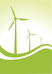 风力发电机绿色