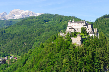 在慕尼黑，奥地利的 burg hohenwerfen