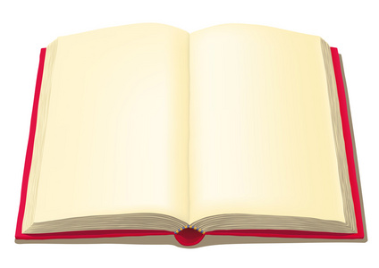 书空白空虚页图片