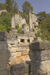 Glanum near of SaintRmydeProvence. France.