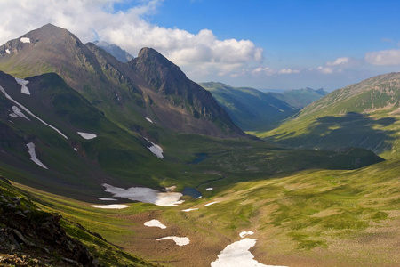 高加索山山谷