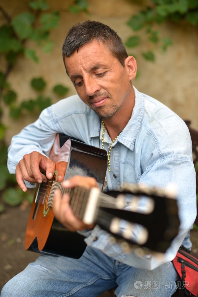 吉他手.玩吉他的摇滚明星